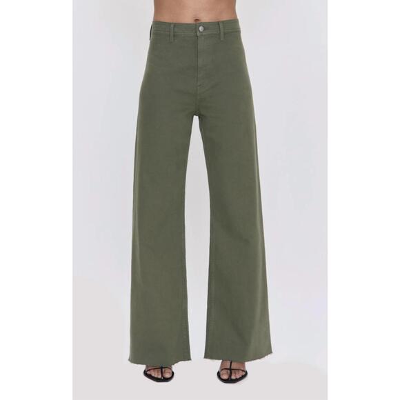 NEW PISTOLA penny high rise wide leg jeans in meadow